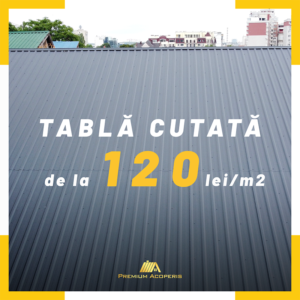 Tablă cutată h18 - Premium acoperis