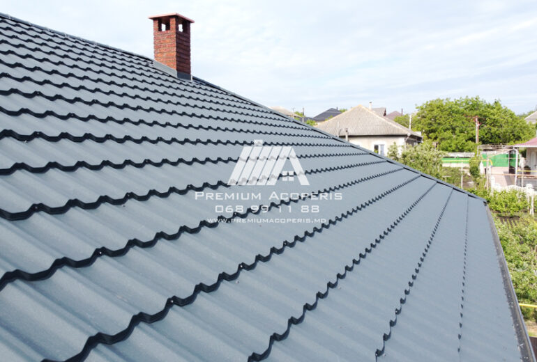 Acoperis din Tigla metalica dublu modulara Flamenco