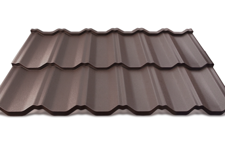 Țiglă metalică 0.50 mm dublu modulară Flamenco