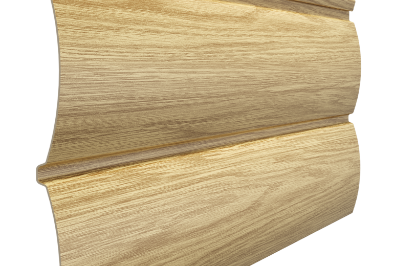 Siding PVC LUX – nuanța Chestnut