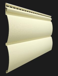 Siding PVC Blockhouse – nuanța Banana