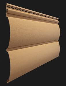 Siding PVC Blockhouse – nuanța Caramel