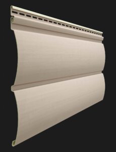 Siding PVC Blockhouse – nuanța Cream Brulee